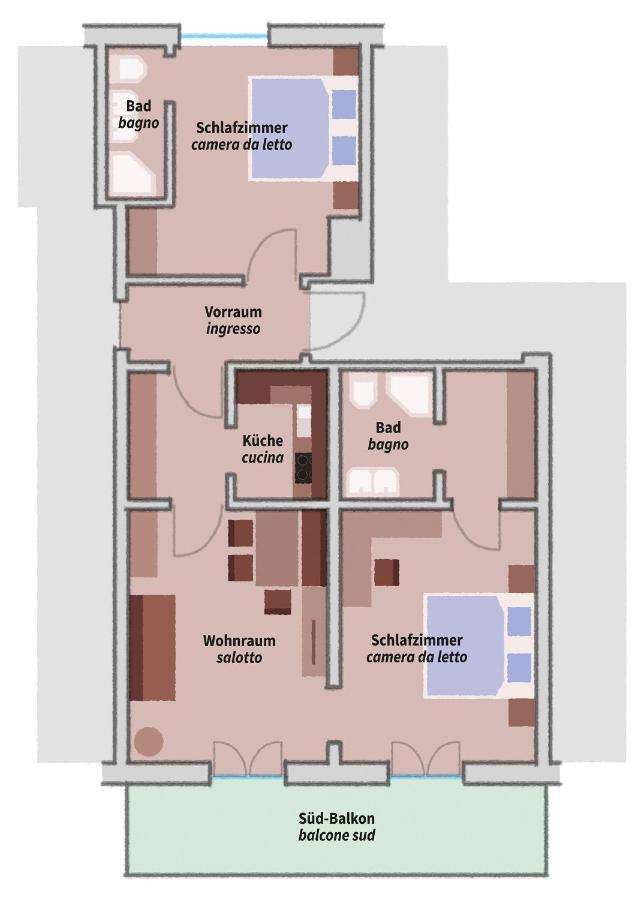 Hotel-Garni Appartement Gartenheim Скена Экстерьер фото